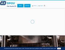 Tablet Screenshot of dpov.cz
